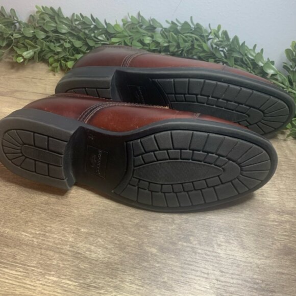 Brown Leather Dockers Mens Sz 12 M - Picture 5 of 7